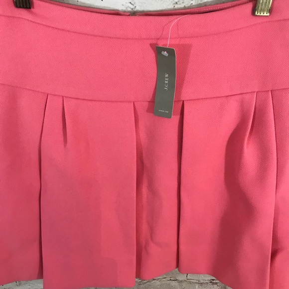 NWT J. Crew Box Pleat Mini Skirt - Picture 4 of 6